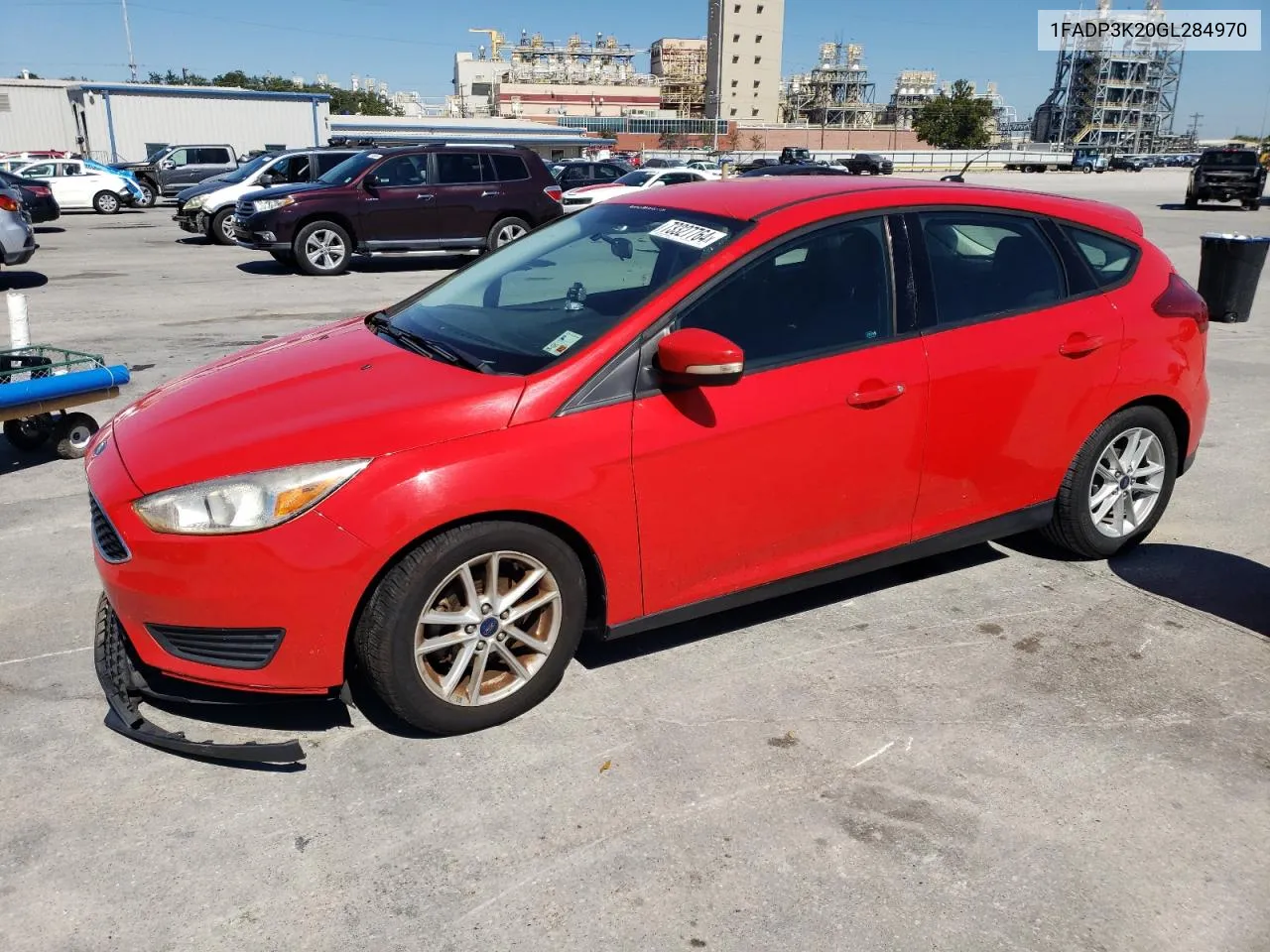 2016 Ford Focus Se VIN: 1FADP3K20GL284970 Lot: 73327764