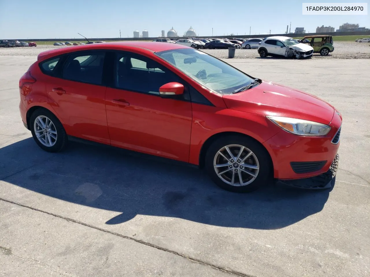 2016 Ford Focus Se VIN: 1FADP3K20GL284970 Lot: 73327764