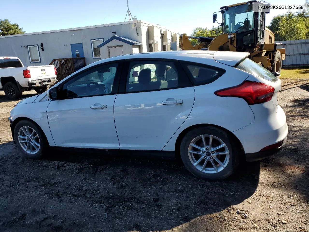 2016 Ford Focus Se VIN: 1FADP3K26GL327658 Lot: 73355594