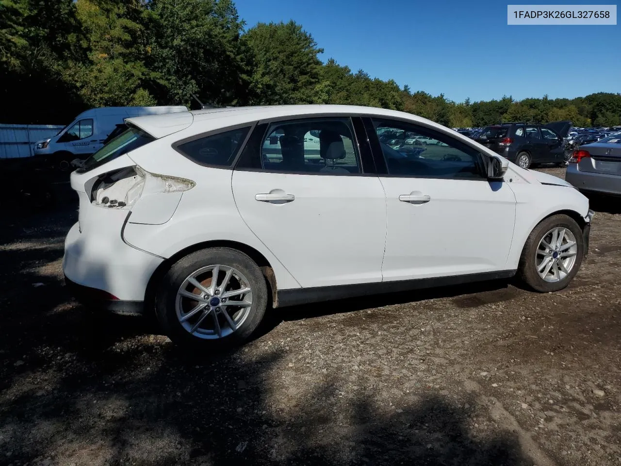 2016 Ford Focus Se VIN: 1FADP3K26GL327658 Lot: 73355594