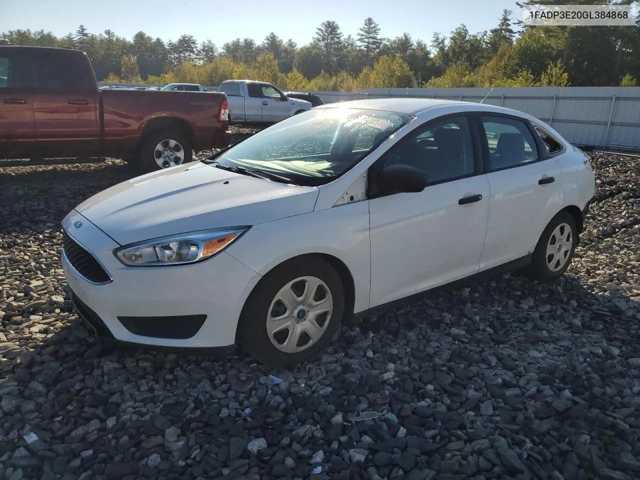 2016 Ford Focus S VIN: 1FADP3E20GL384868 Lot: 73361094