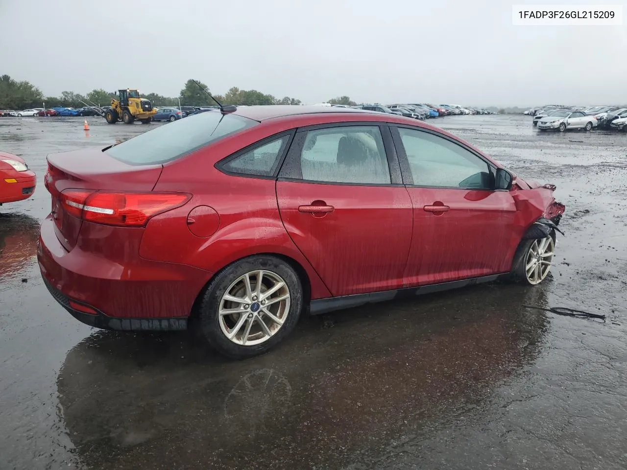 2016 Ford Focus Se VIN: 1FADP3F26GL215209 Lot: 73410914