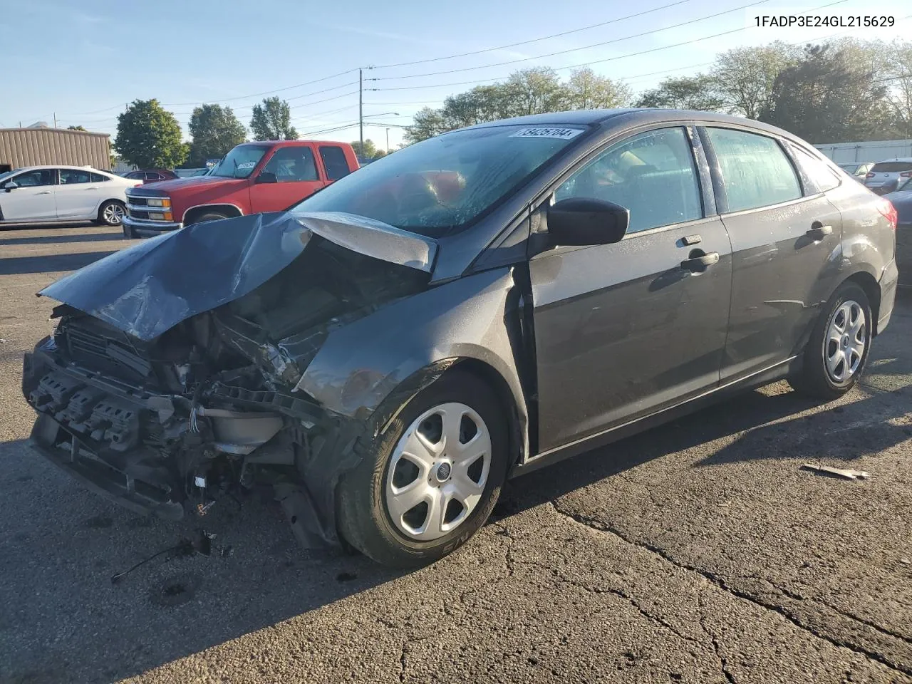 2016 Ford Focus S VIN: 1FADP3E24GL215629 Lot: 73425704