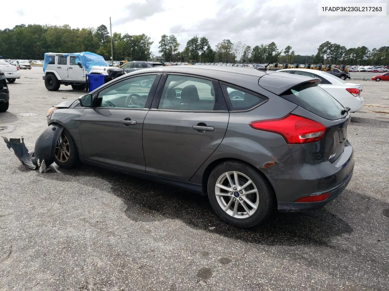 2016 Ford Focus Se VIN: 1FADP3K23GL217263 Lot: 73458044