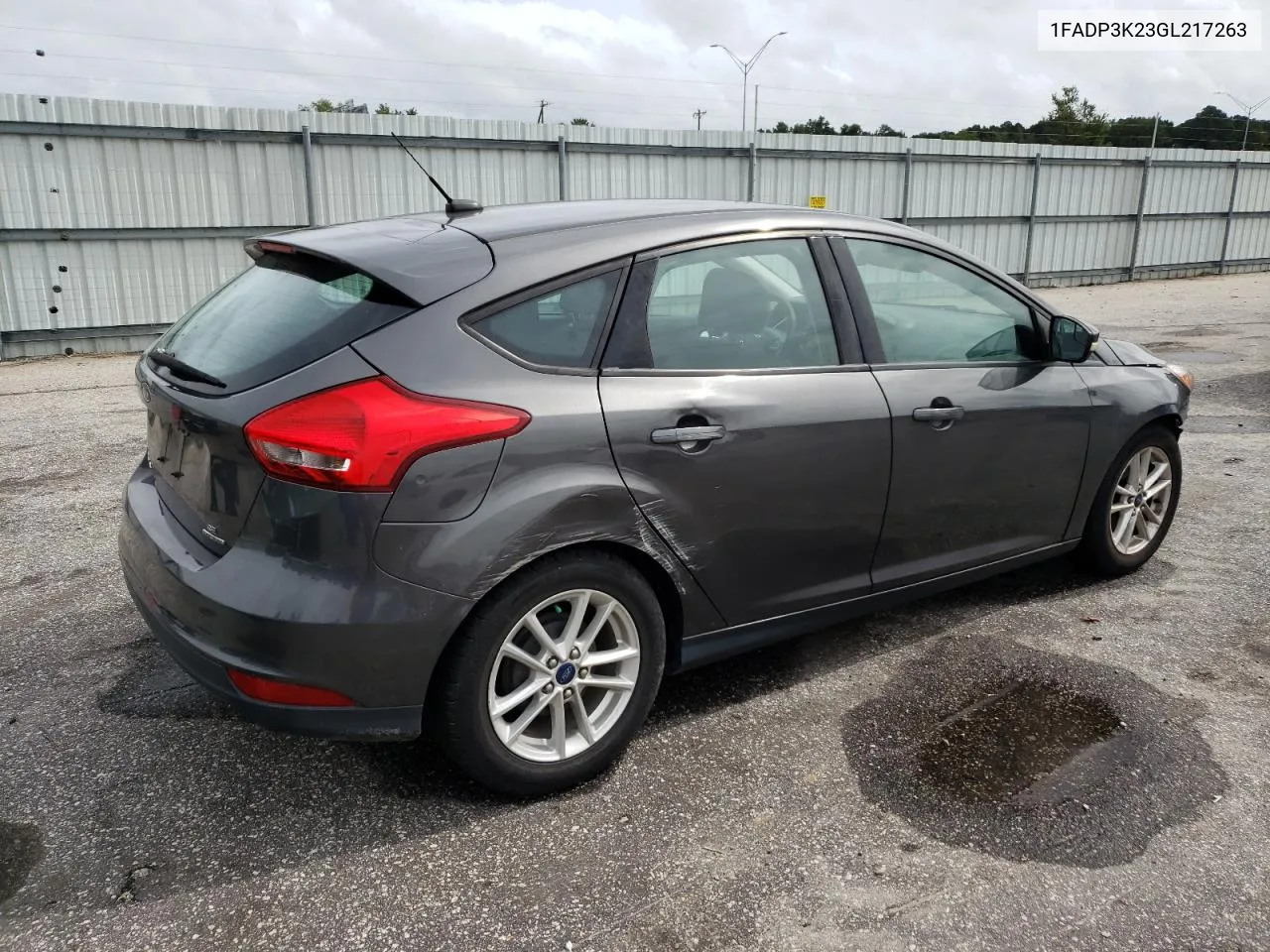 2016 Ford Focus Se VIN: 1FADP3K23GL217263 Lot: 73458044