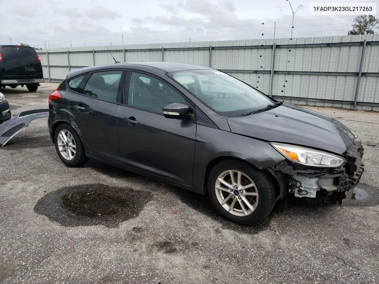 2016 Ford Focus Se VIN: 1FADP3K23GL217263 Lot: 73458044