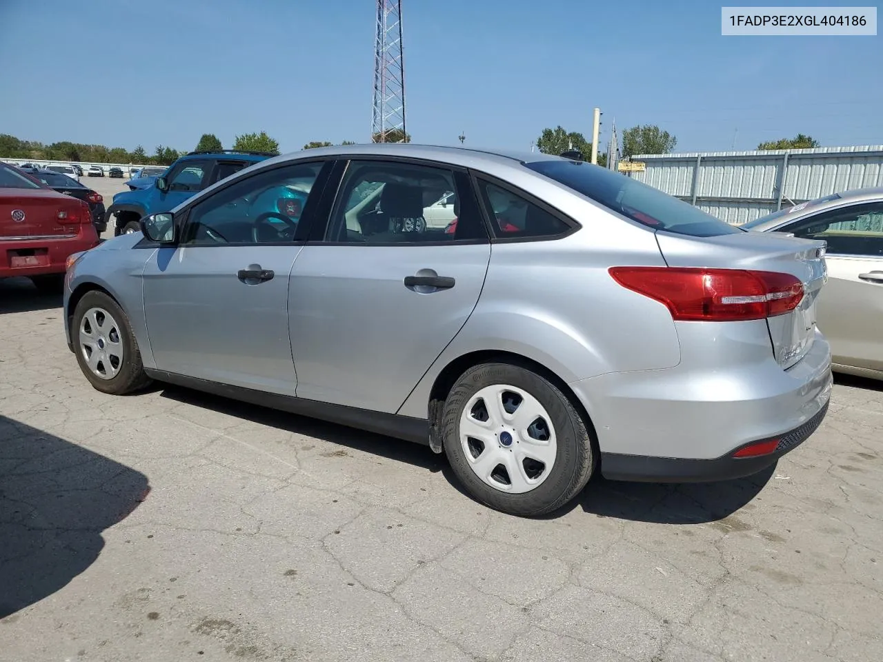 2016 Ford Focus S VIN: 1FADP3E2XGL404186 Lot: 73575294