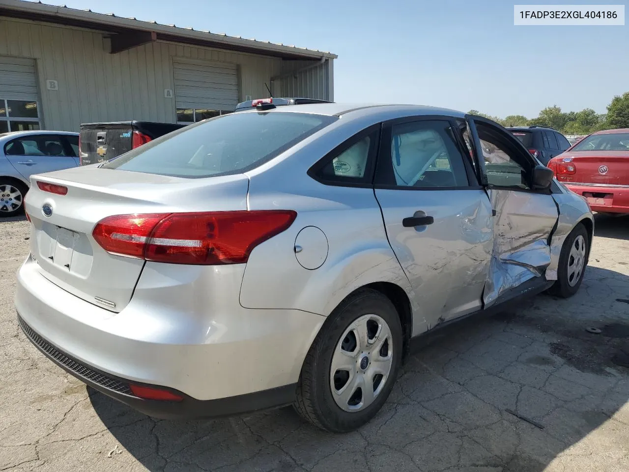 2016 Ford Focus S VIN: 1FADP3E2XGL404186 Lot: 73575294