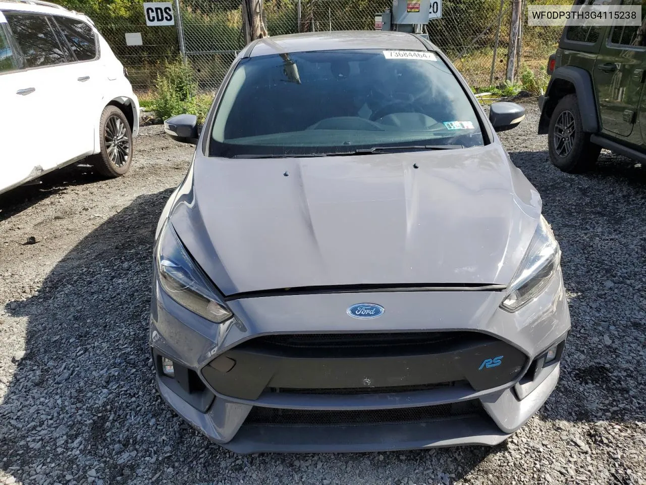 WF0DP3TH3G4115238 2016 Ford Focus Rs