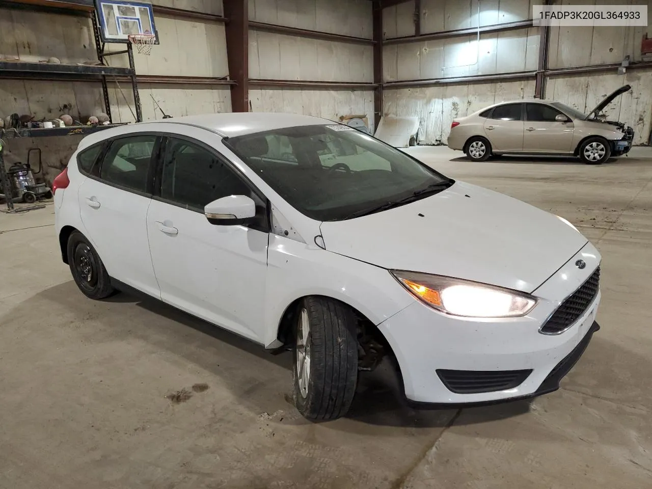 2016 Ford Focus Se VIN: 1FADP3K20GL364933 Lot: 73749034