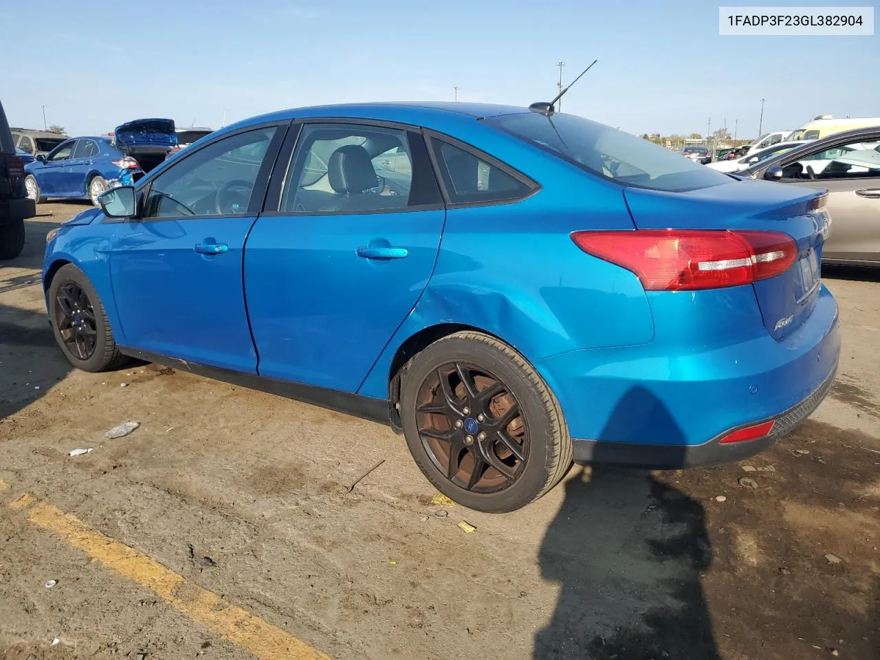 2016 Ford Focus Se VIN: 1FADP3F23GL382904 Lot: 73919174