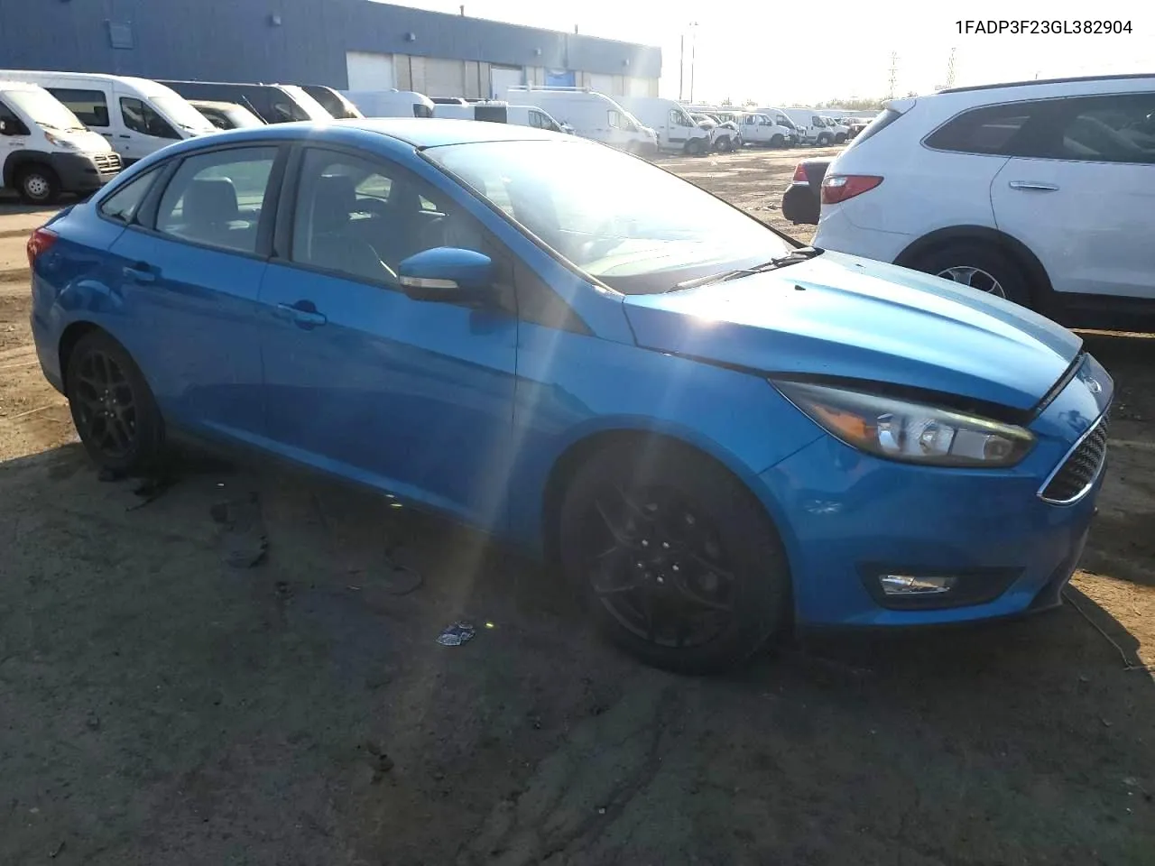 2016 Ford Focus Se VIN: 1FADP3F23GL382904 Lot: 73919174