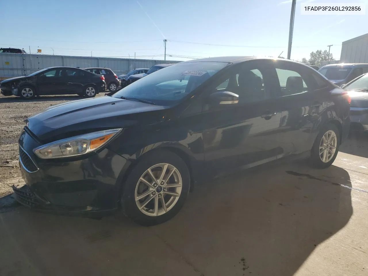 2016 Ford Focus Se VIN: 1FADP3F26GL292856 Lot: 73972224