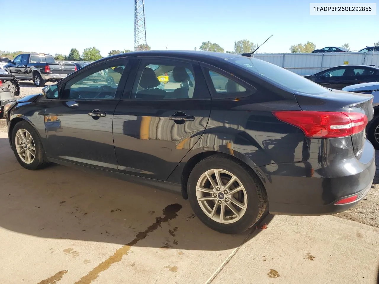 2016 Ford Focus Se VIN: 1FADP3F26GL292856 Lot: 73972224