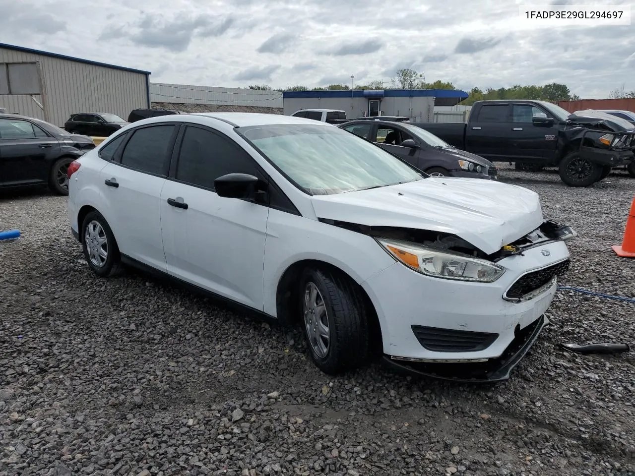 2016 Ford Focus S VIN: 1FADP3E29GL294697 Lot: 74042114