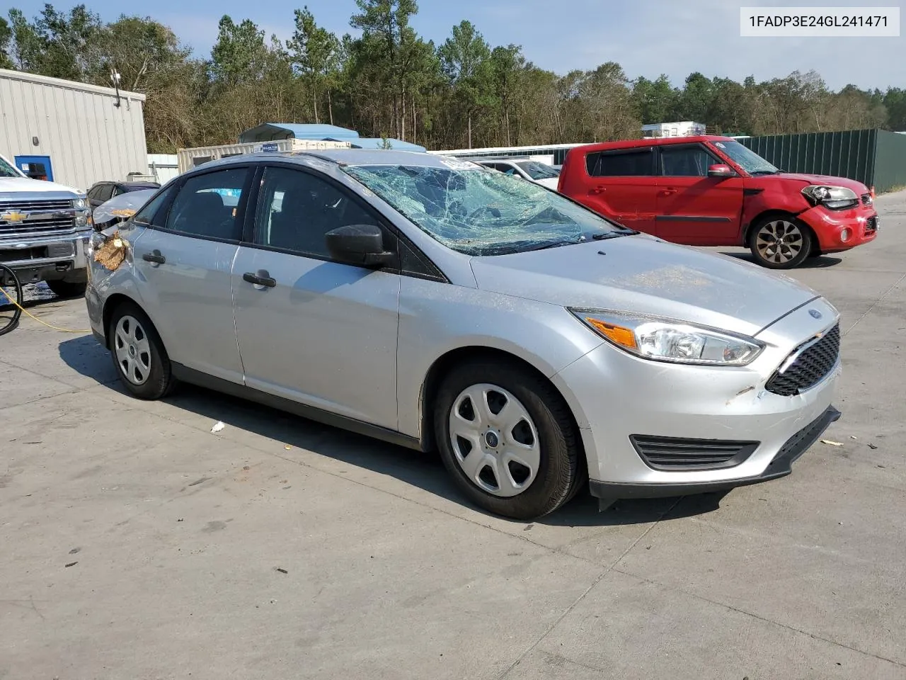 2016 Ford Focus S VIN: 1FADP3E24GL241471 Lot: 74046754