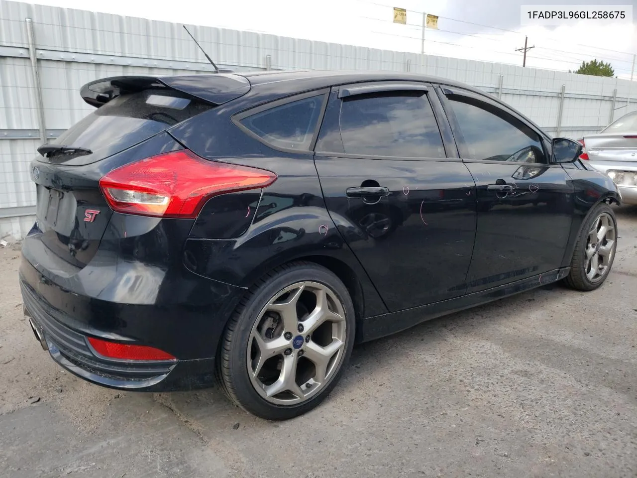 2016 Ford Focus St VIN: 1FADP3L96GL258675 Lot: 74115904