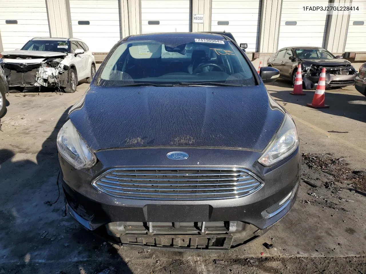 1FADP3J27GL228414 2016 Ford Focus Titanium