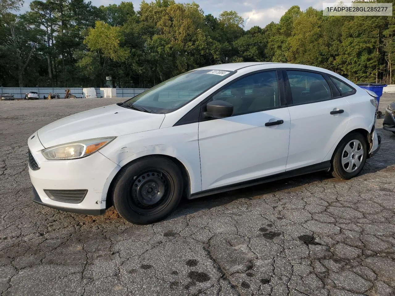 2016 Ford Focus S VIN: 1FADP3E28GL285277 Lot: 74175884