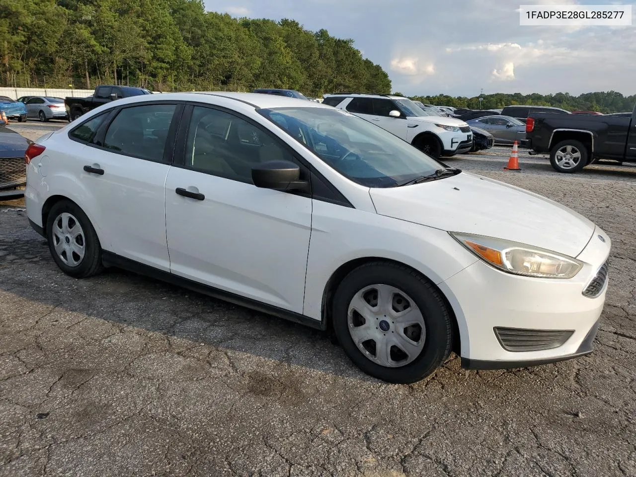 2016 Ford Focus S VIN: 1FADP3E28GL285277 Lot: 74175884