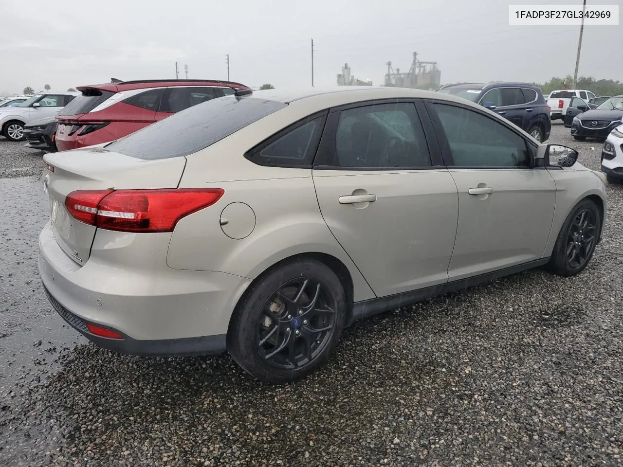 2016 Ford Focus Se VIN: 1FADP3F27GL342969 Lot: 74204854