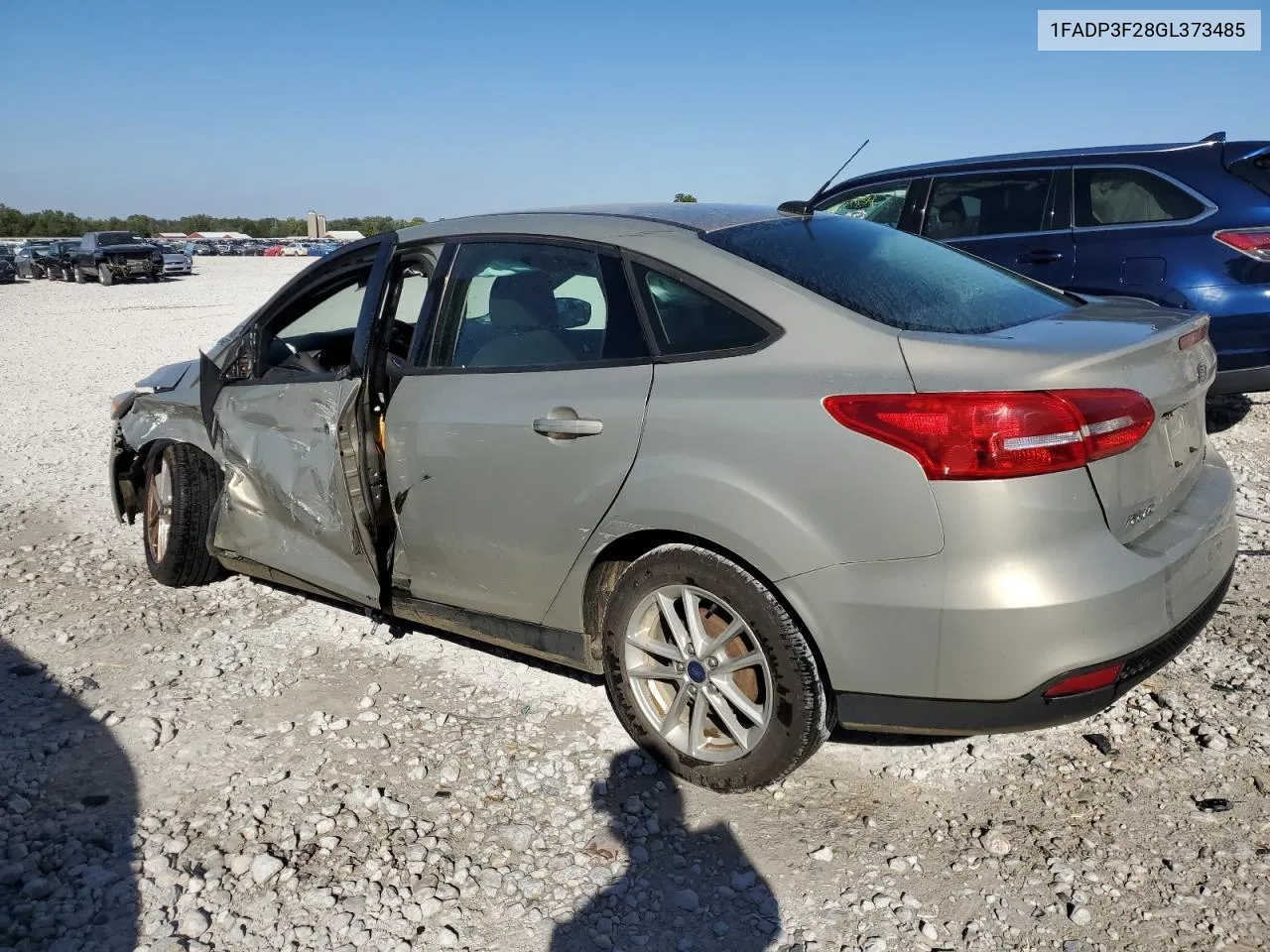 2016 Ford Focus Se VIN: 1FADP3F28GL373485 Lot: 74209284