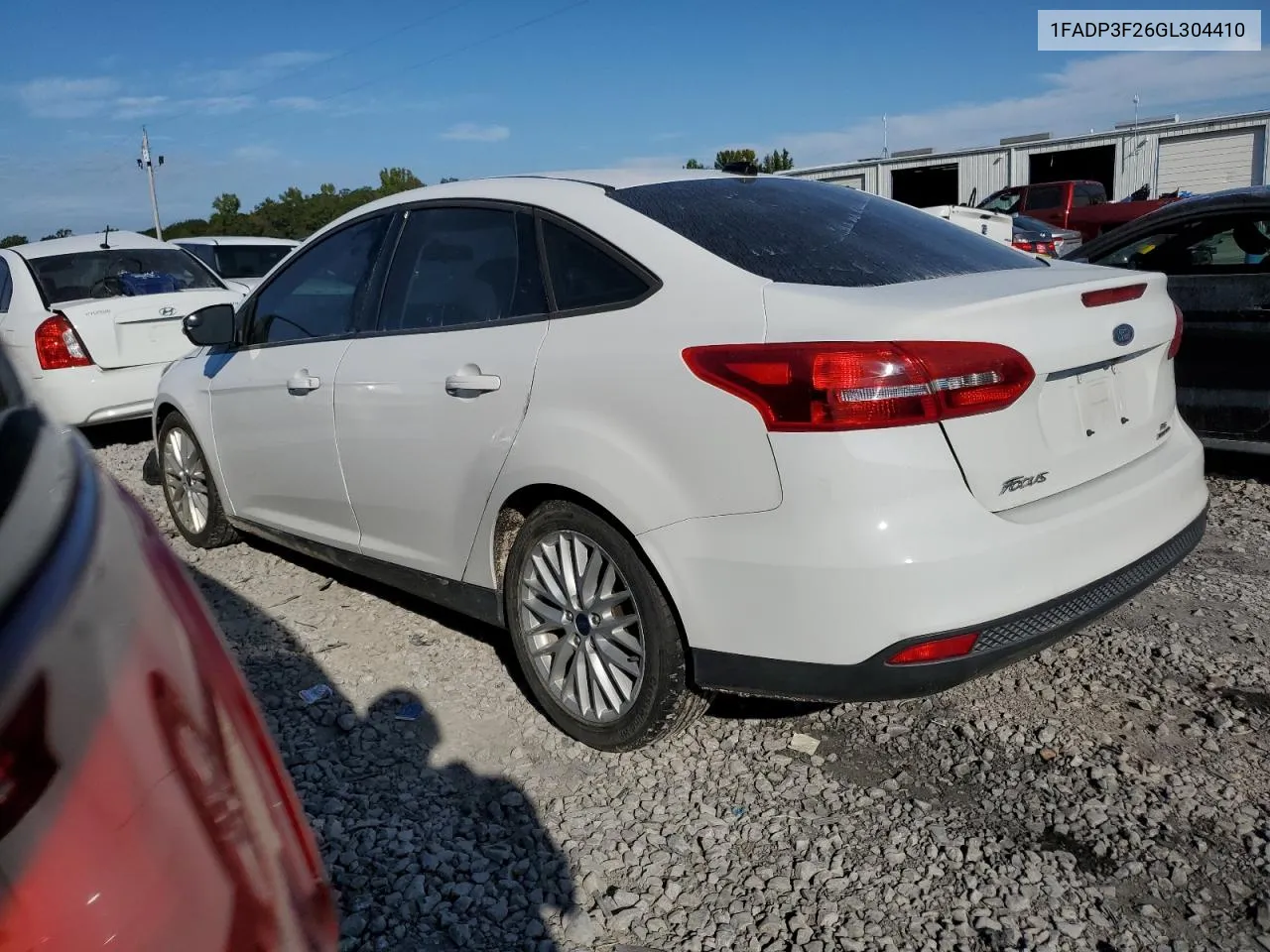 2016 Ford Focus Se VIN: 1FADP3F26GL304410 Lot: 74219754