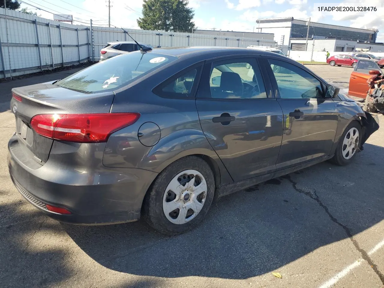 2016 Ford Focus S VIN: 1FADP3E20GL328476 Lot: 74234054