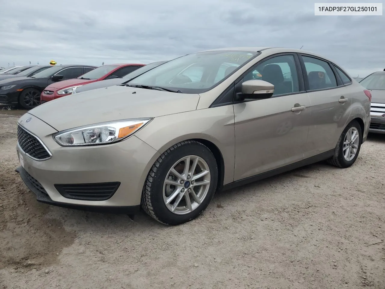 2016 Ford Focus Se VIN: 1FADP3F27GL250101 Lot: 74320824