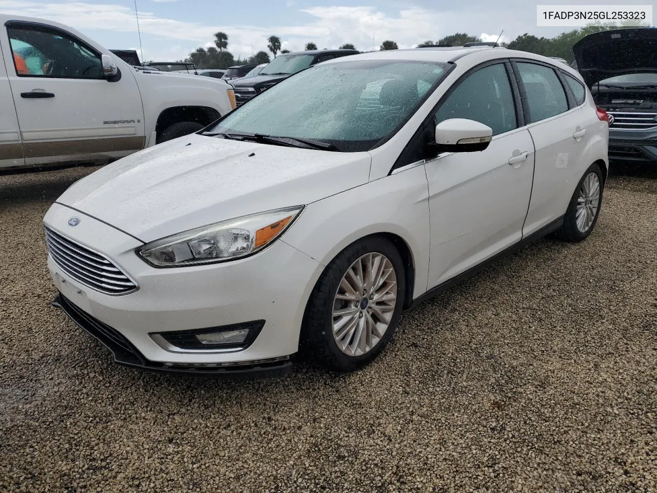 2016 Ford Focus Titanium VIN: 1FADP3N25GL253323 Lot: 74373584