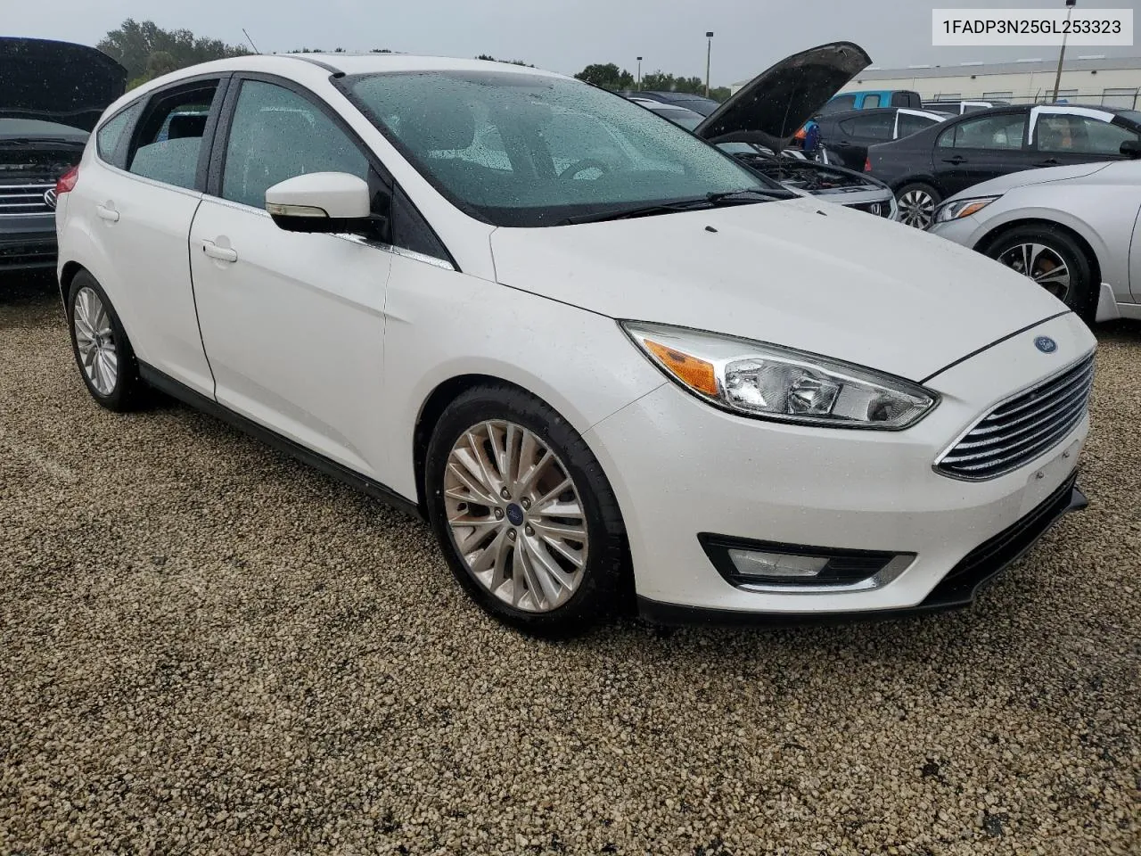 2016 Ford Focus Titanium VIN: 1FADP3N25GL253323 Lot: 74373584