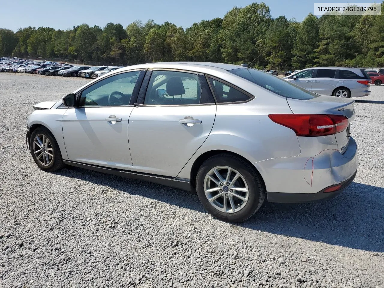 2016 Ford Focus Se VIN: 1FADP3F24GL389795 Lot: 74441204