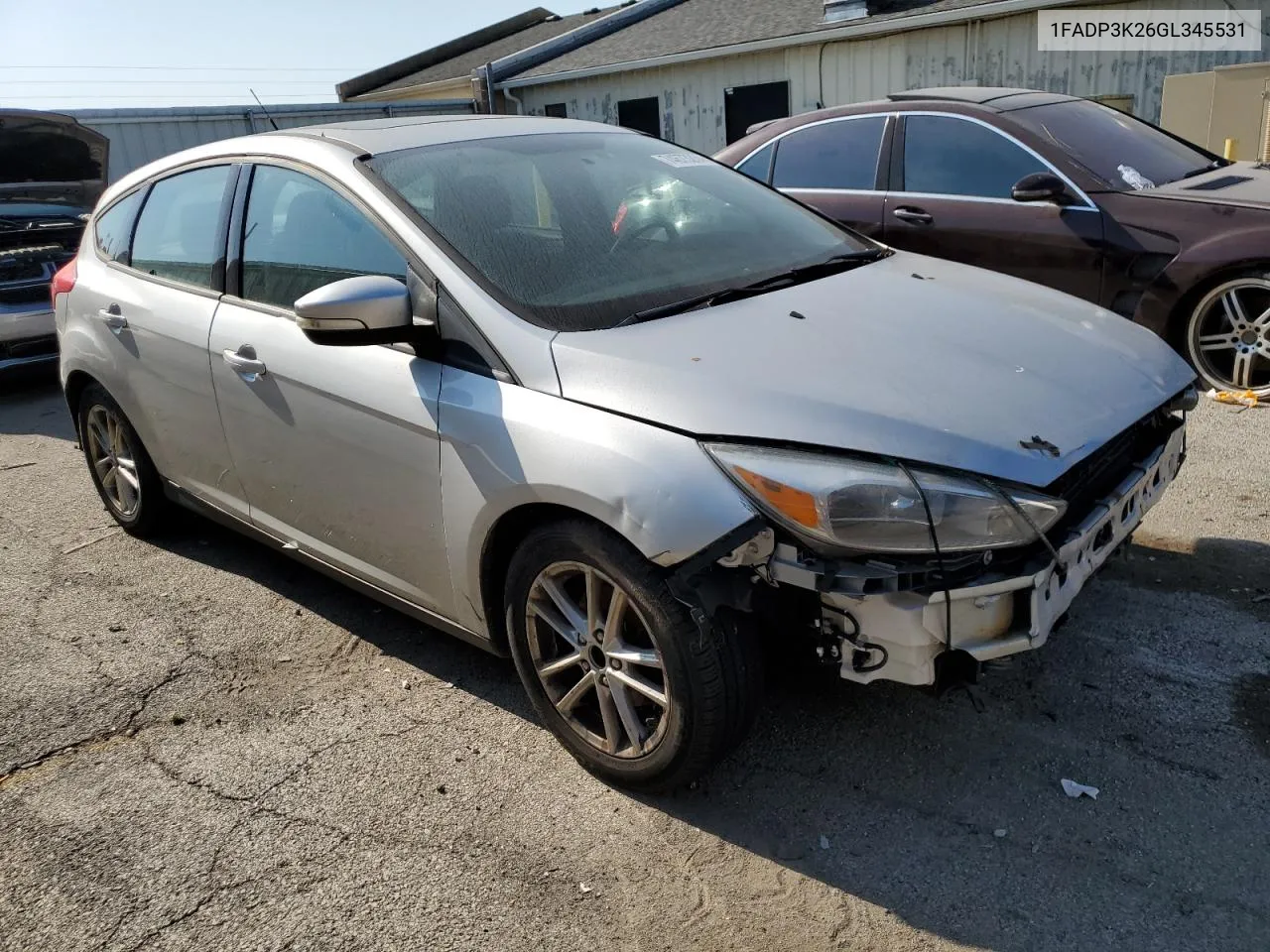 2016 Ford Focus Se VIN: 1FADP3K26GL345531 Lot: 74673264