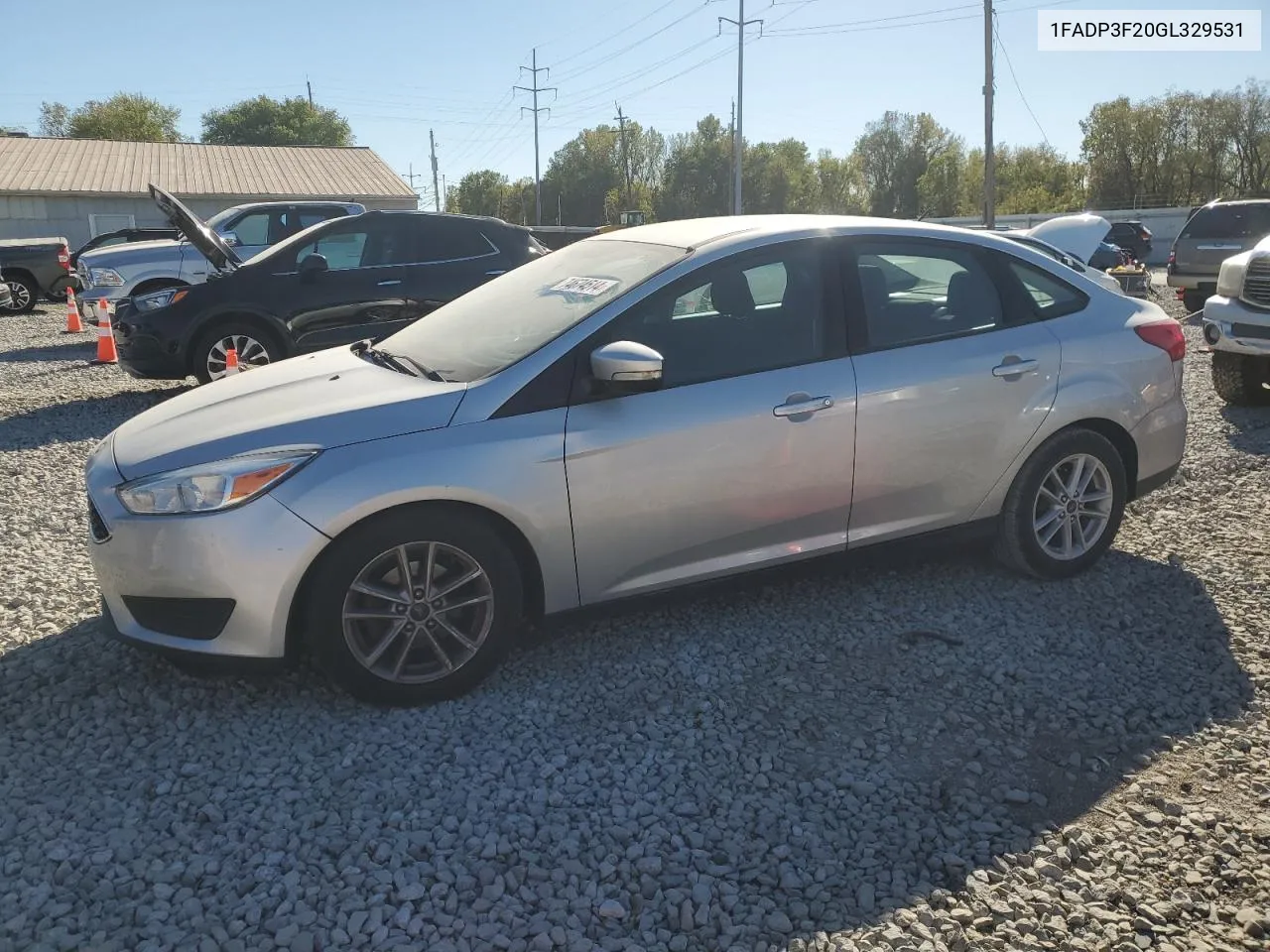 2016 Ford Focus Se VIN: 1FADP3F20GL329531 Lot: 74674514