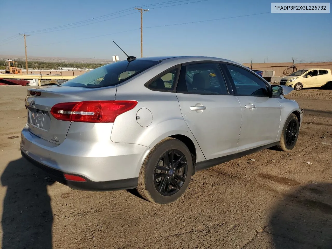 2016 Ford Focus Se VIN: 1FADP3F2XGL226732 Lot: 74850674