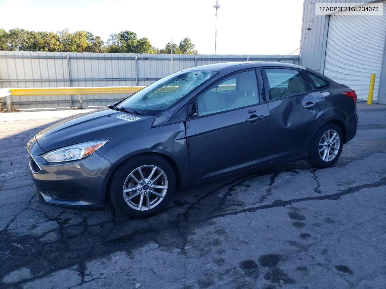 2016 Ford Focus Se VIN: 1FADP3F21GL234072 Lot: 74910024