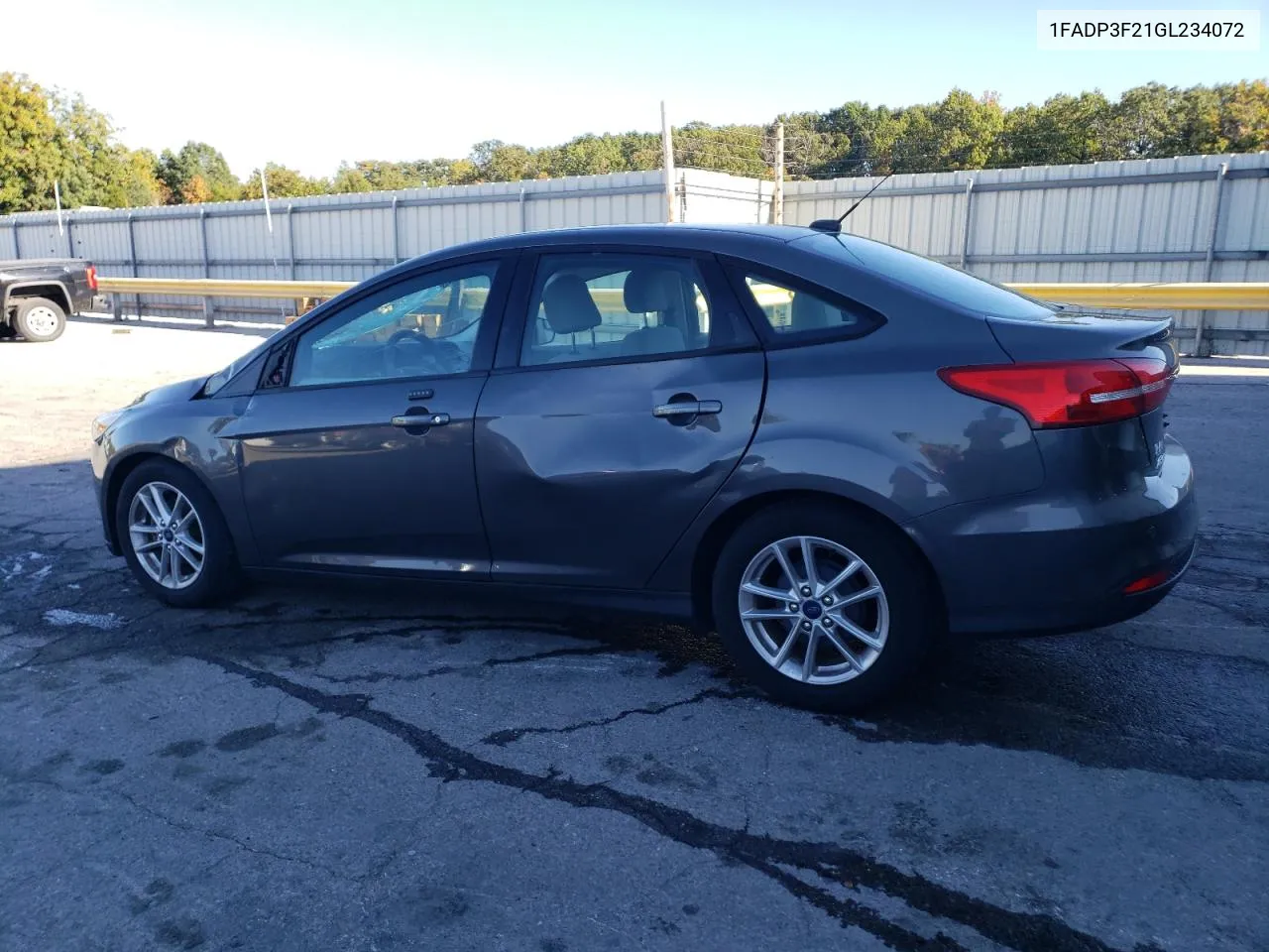 2016 Ford Focus Se VIN: 1FADP3F21GL234072 Lot: 74910024