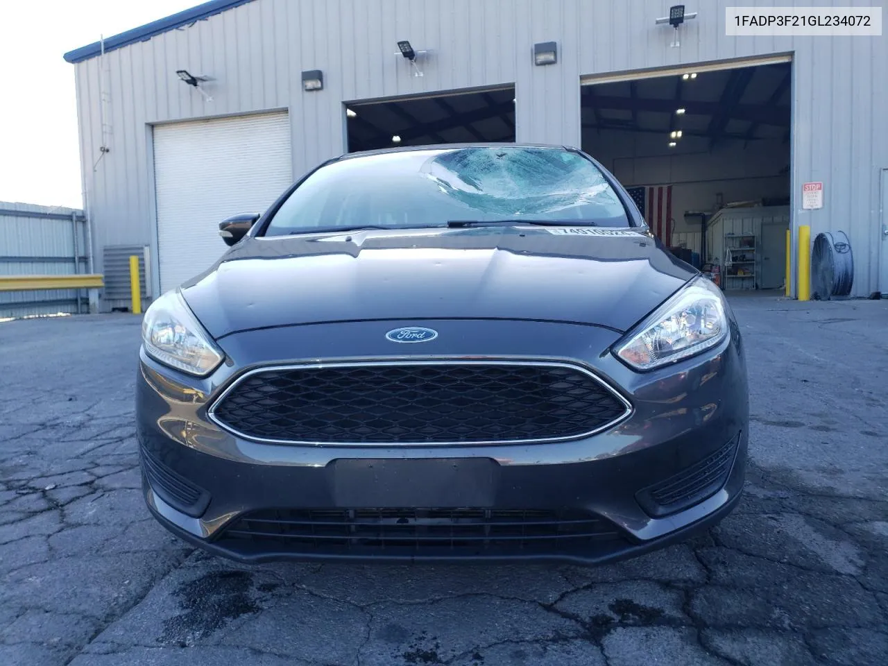 2016 Ford Focus Se VIN: 1FADP3F21GL234072 Lot: 74910024