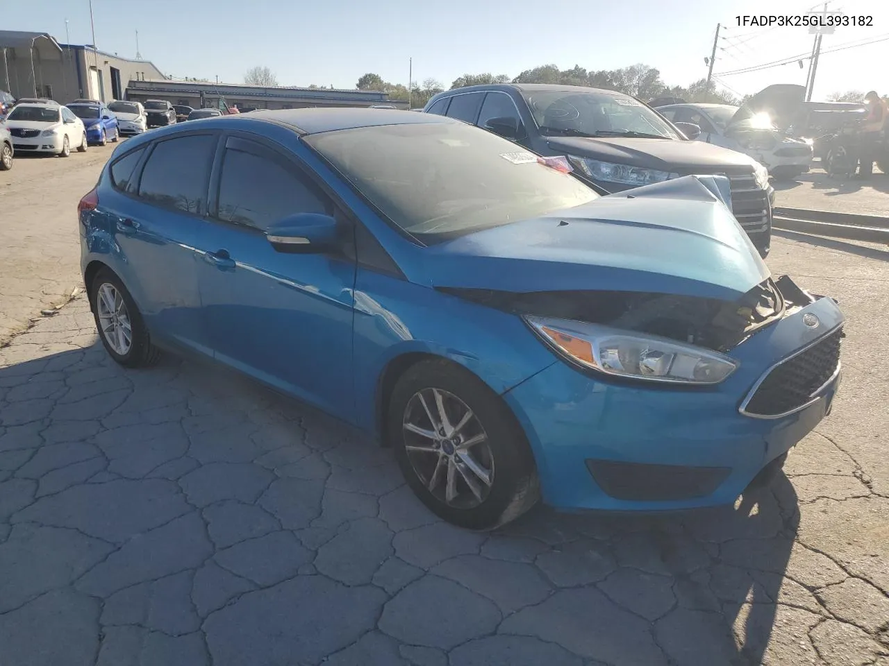 2016 Ford Focus Se VIN: 1FADP3K25GL393182 Lot: 74932664