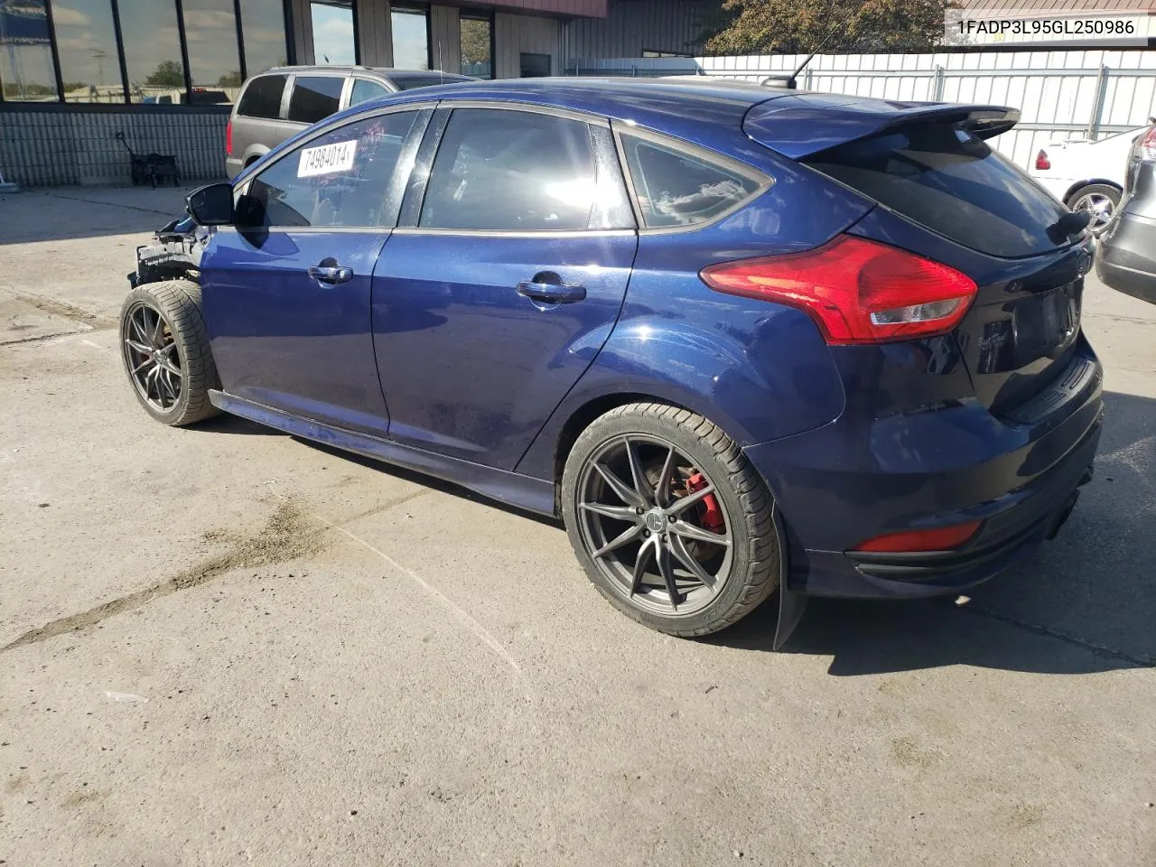 2016 Ford Focus St VIN: 1FADP3L95GL250986 Lot: 74984014