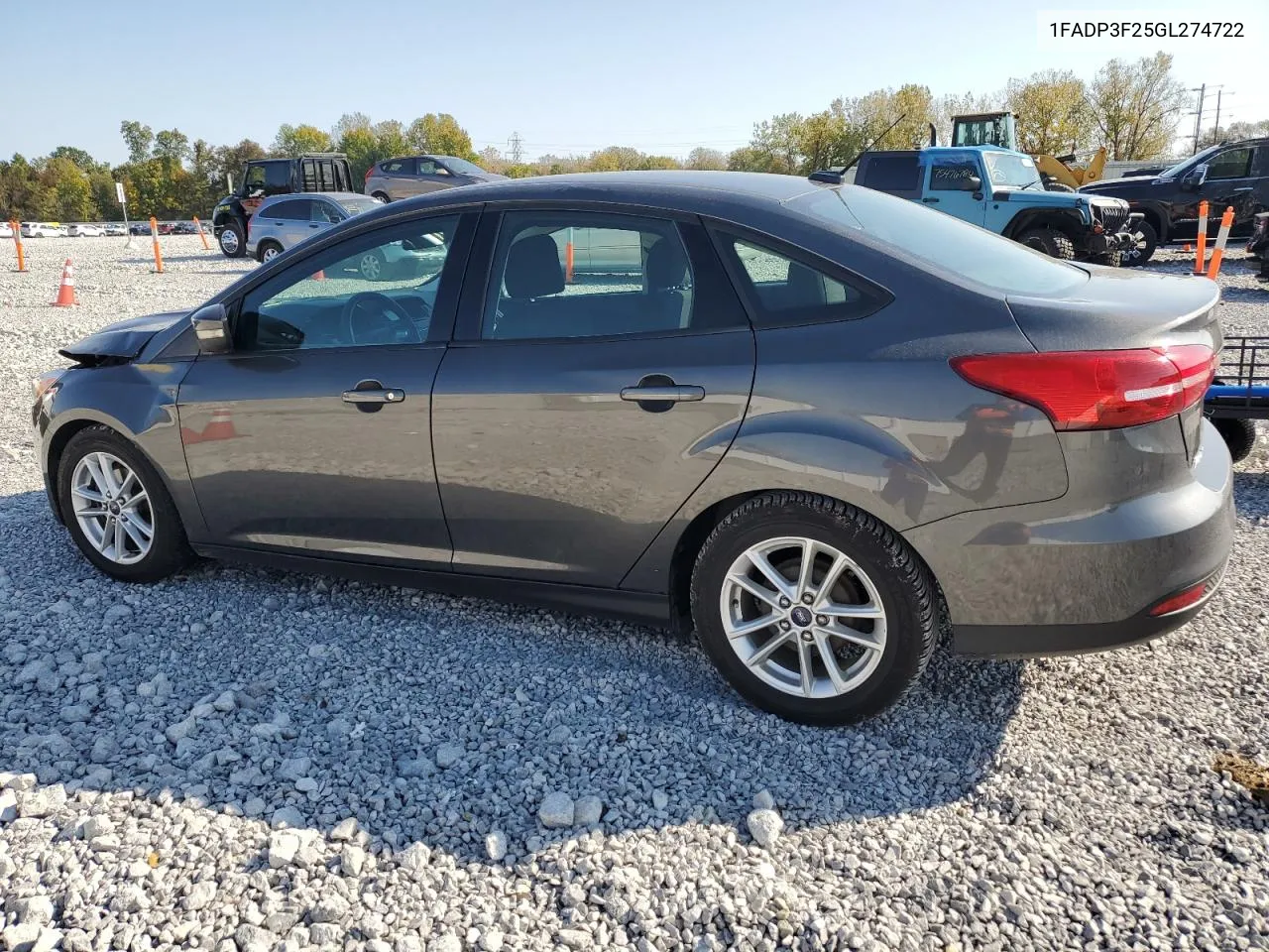 2016 Ford Focus Se VIN: 1FADP3F25GL274722 Lot: 75052834