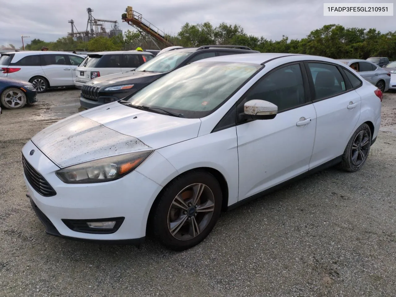 2016 Ford Focus Se VIN: 1FADP3FE5GL210951 Lot: 75079314