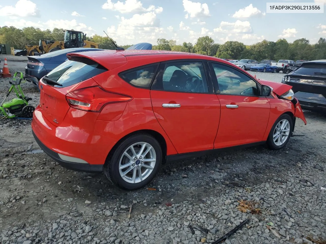 2016 Ford Focus Se VIN: 1FADP3K29GL213556 Lot: 75195544