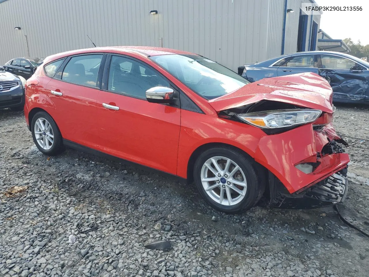 2016 Ford Focus Se VIN: 1FADP3K29GL213556 Lot: 75195544