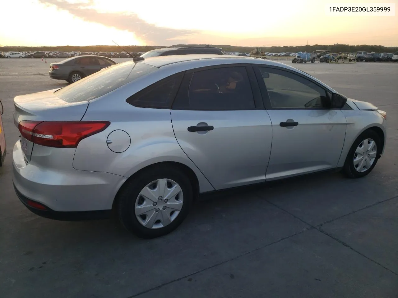 2016 Ford Focus S VIN: 1FADP3E20GL359999 Lot: 75289364