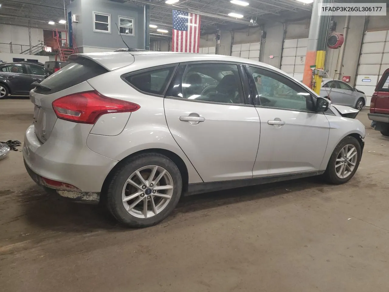 2016 Ford Focus Se VIN: 1FADP3K26GL306177 Lot: 75454824