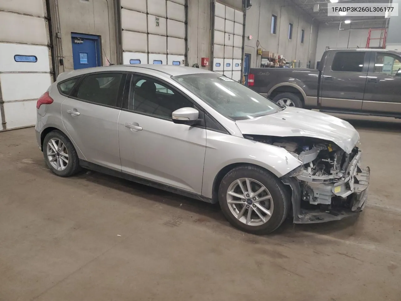 2016 Ford Focus Se VIN: 1FADP3K26GL306177 Lot: 75454824