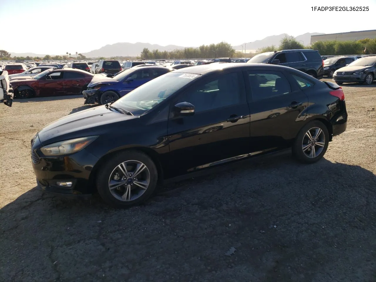 2016 Ford Focus Se VIN: 1FADP3FE2GL362525 Lot: 75538524