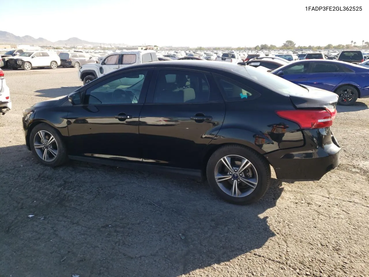 2016 Ford Focus Se VIN: 1FADP3FE2GL362525 Lot: 75538524