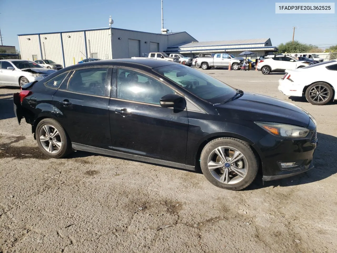 2016 Ford Focus Se VIN: 1FADP3FE2GL362525 Lot: 75538524